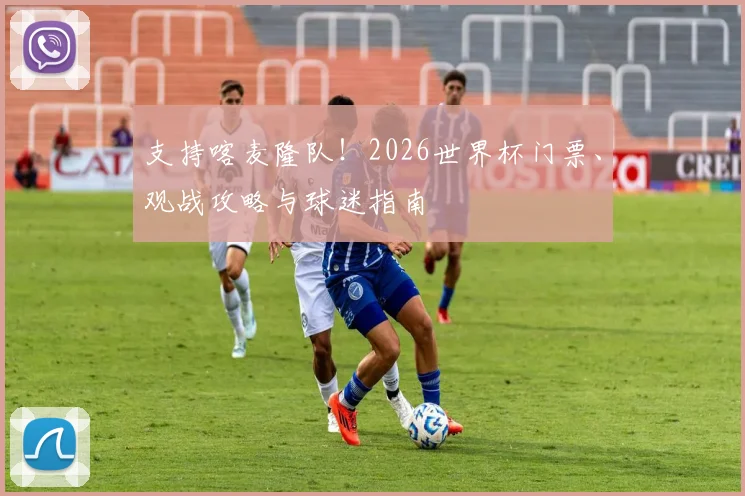 支持喀麦隆队！2026世界杯门票、观战攻略与球迷指南